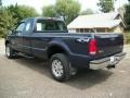 2003 True Blue Metallic Ford F250 Super Duty XLT SuperCab 4x4  photo #4