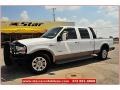 Oxford White Clearcoat 2007 Ford F250 Super Duty King Ranch Crew Cab