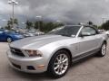 2010 Brilliant Silver Metallic Ford Mustang V6 Premium Convertible  photo #13