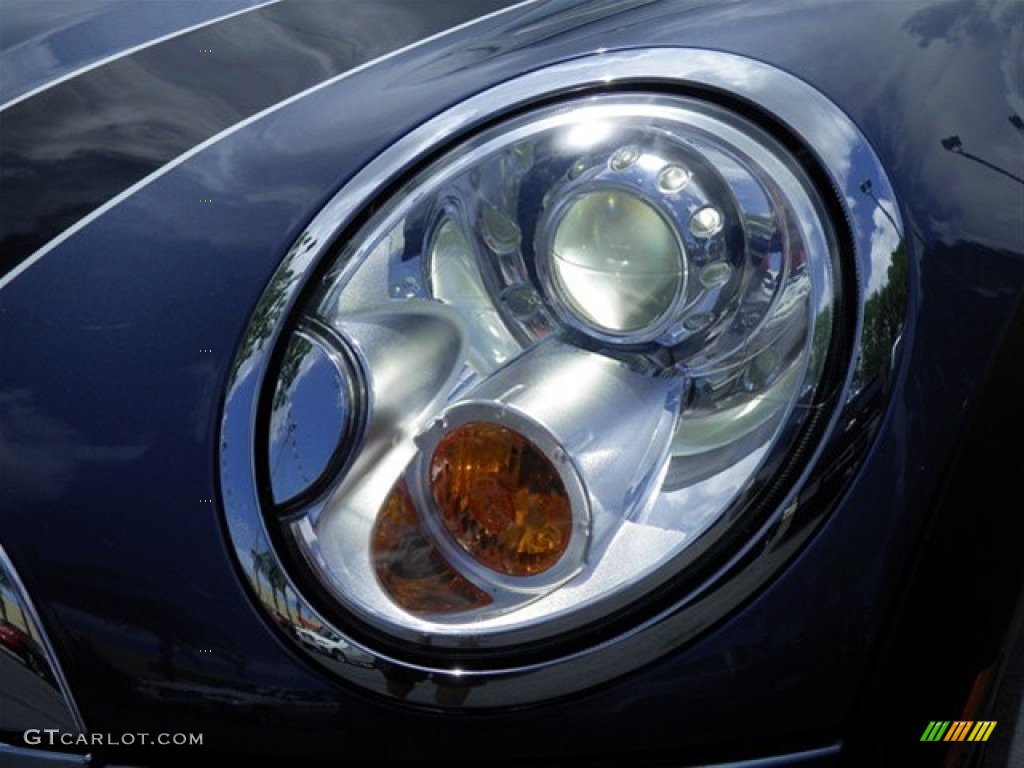 2010 Cooper S Convertible - Laser Blue Metallic / Grey/Carbon Black photo #9