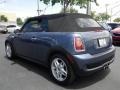 2010 Laser Blue Metallic Mini Cooper S Convertible  photo #13