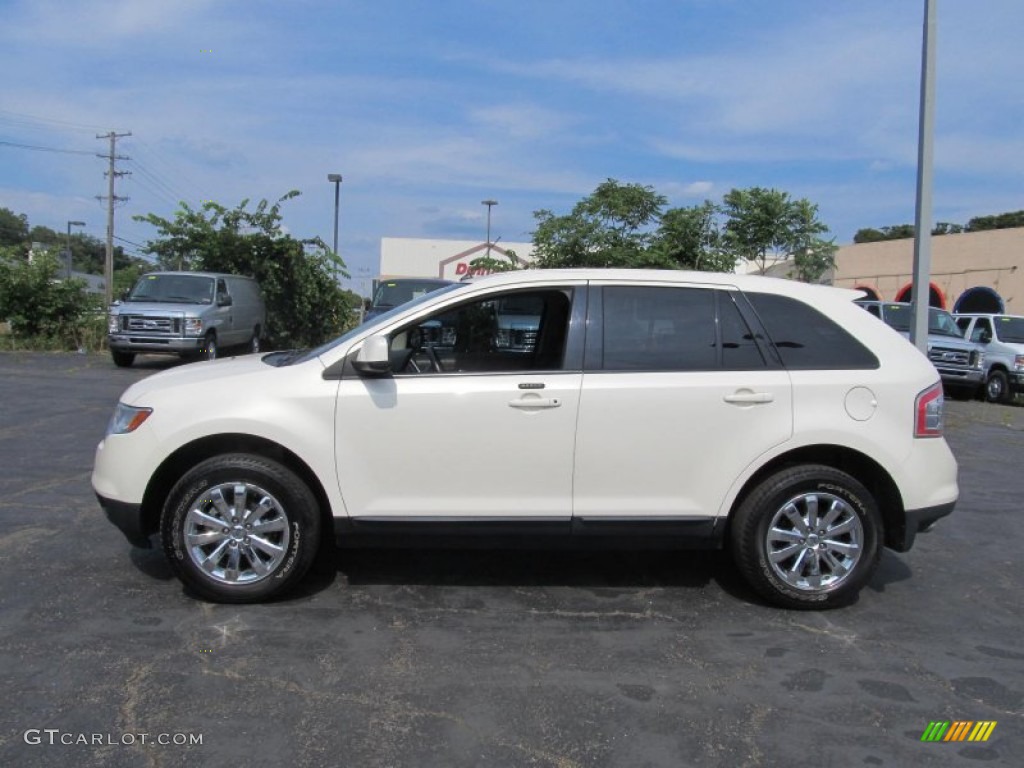 White Sand Tri-Coat Metallic 2008 Ford Edge SEL Exterior Photo #67925896
