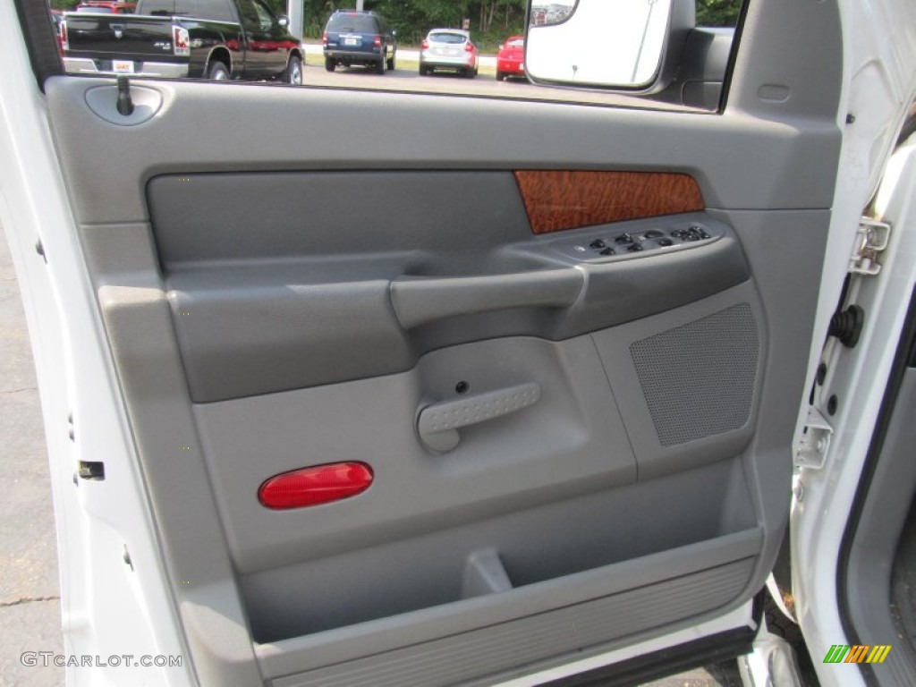 2006 Dodge Ram 2500 Laramie Mega Cab 4x4 Medium Slate Gray Door Panel Photo #67926089