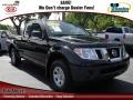 2010 Super Black Nissan Frontier XE King Cab  photo #1