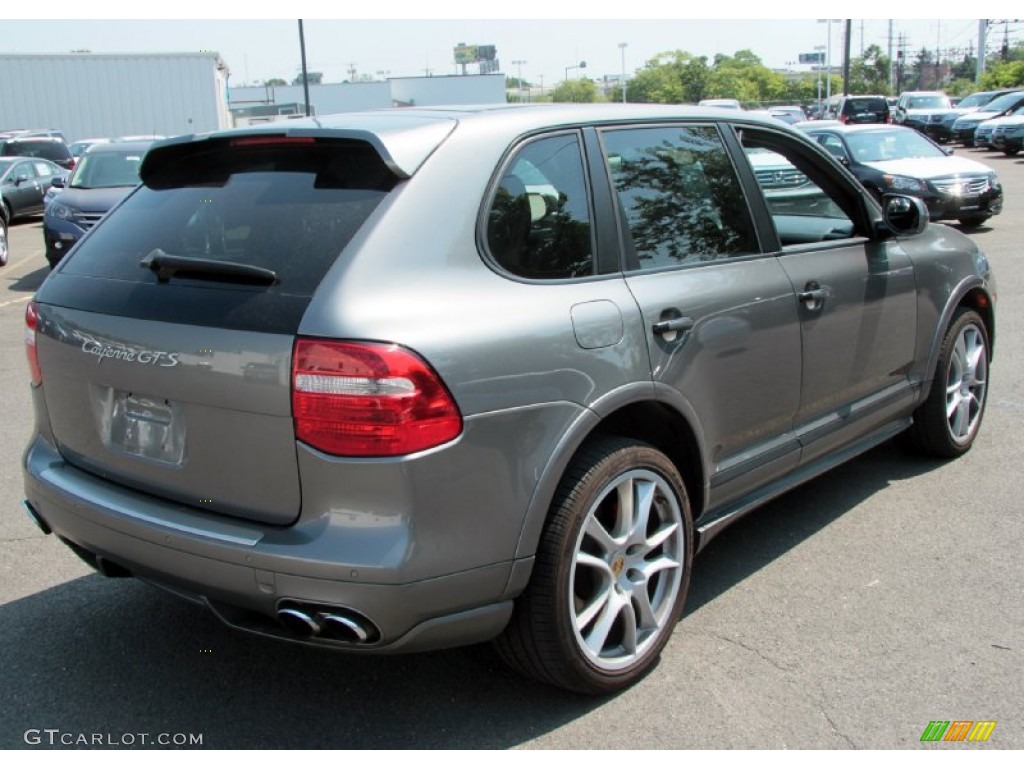 2008 Cayenne GTS - Meteor Grey Metallic / Black photo #9