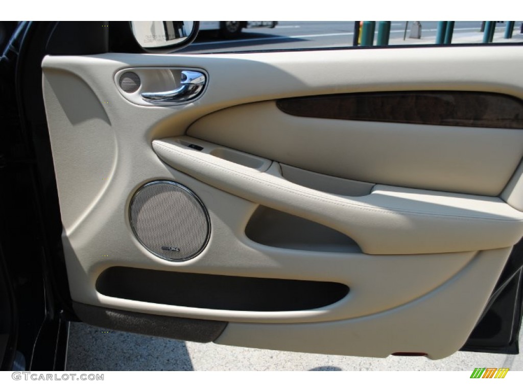 2005 Jaguar X-Type 3.0 Sport Wagon Champagne Door Panel Photo #67927964