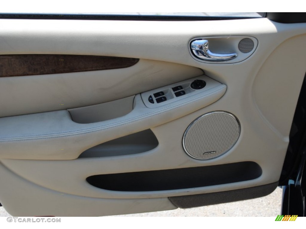 2005 Jaguar X-Type 3.0 Sport Wagon Champagne Door Panel Photo #67927990