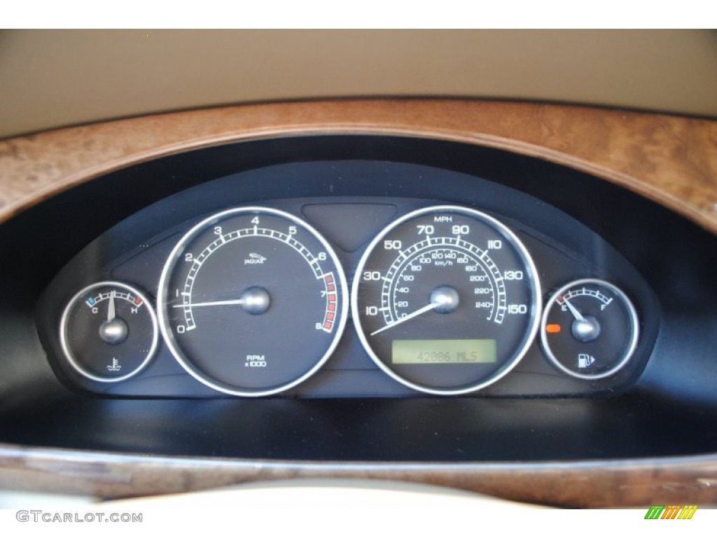 2005 Jaguar X-Type 3.0 Sport Wagon Gauges Photo #67928077