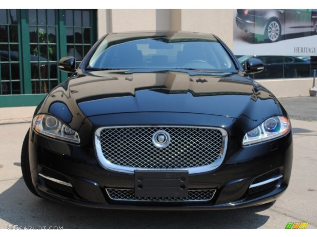 Ebony Black 2011 Jaguar XJ XJ Exterior Photo #67928117