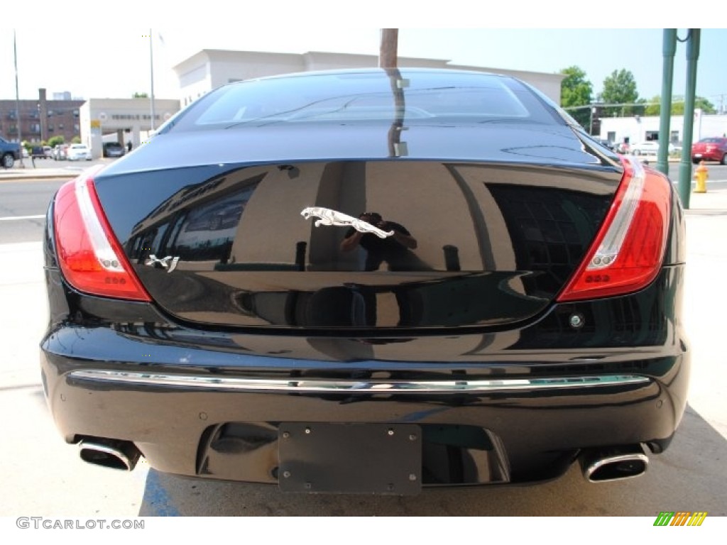 Ebony Black 2011 Jaguar XJ XJ Exterior Photo #67928138