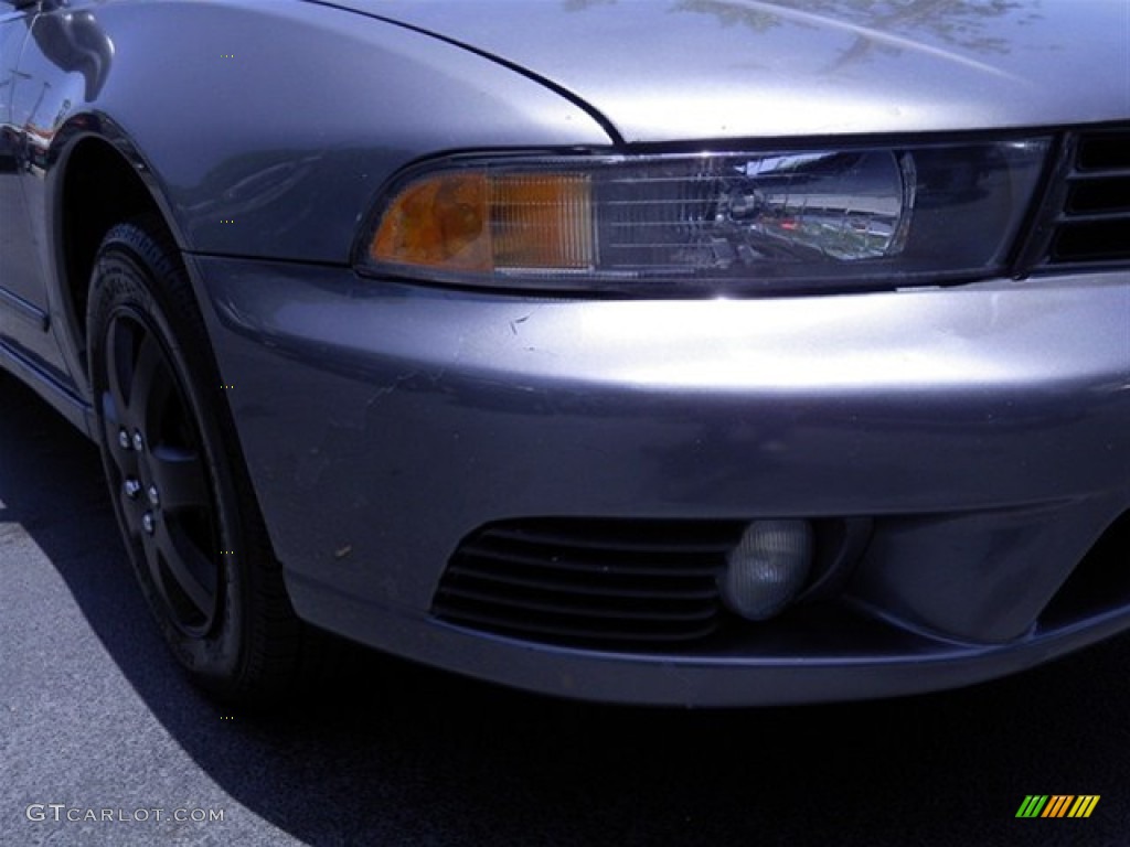 2003 Galant ES - Titanium Gray Pearl / Gray photo #2