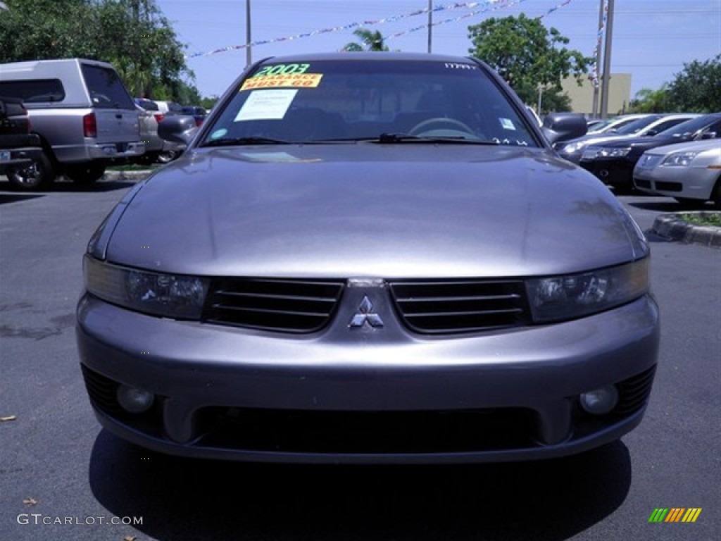 2003 Galant ES - Titanium Gray Pearl / Gray photo #3