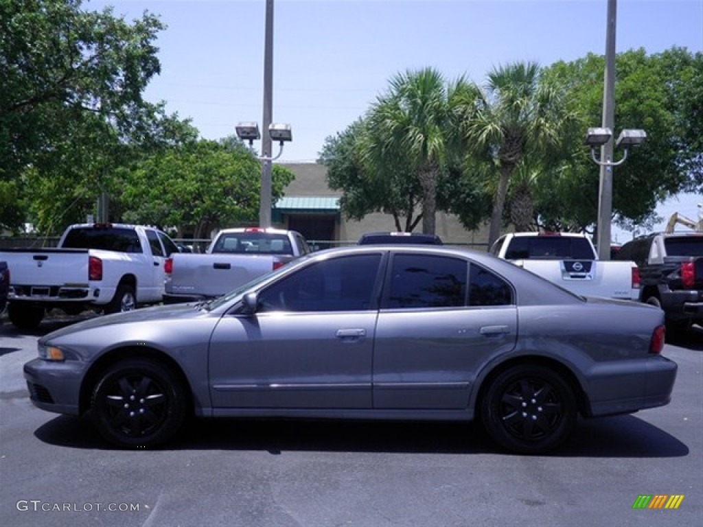 2003 Galant ES - Titanium Gray Pearl / Gray photo #6