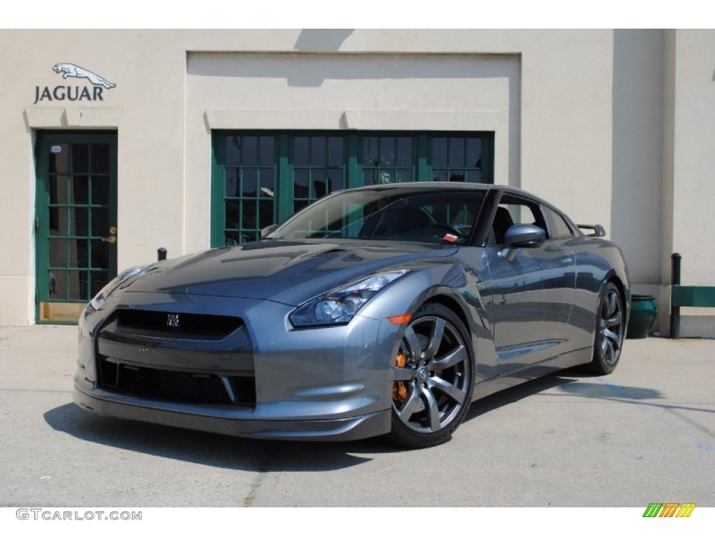 Titanium Metallic Nissan GT-R