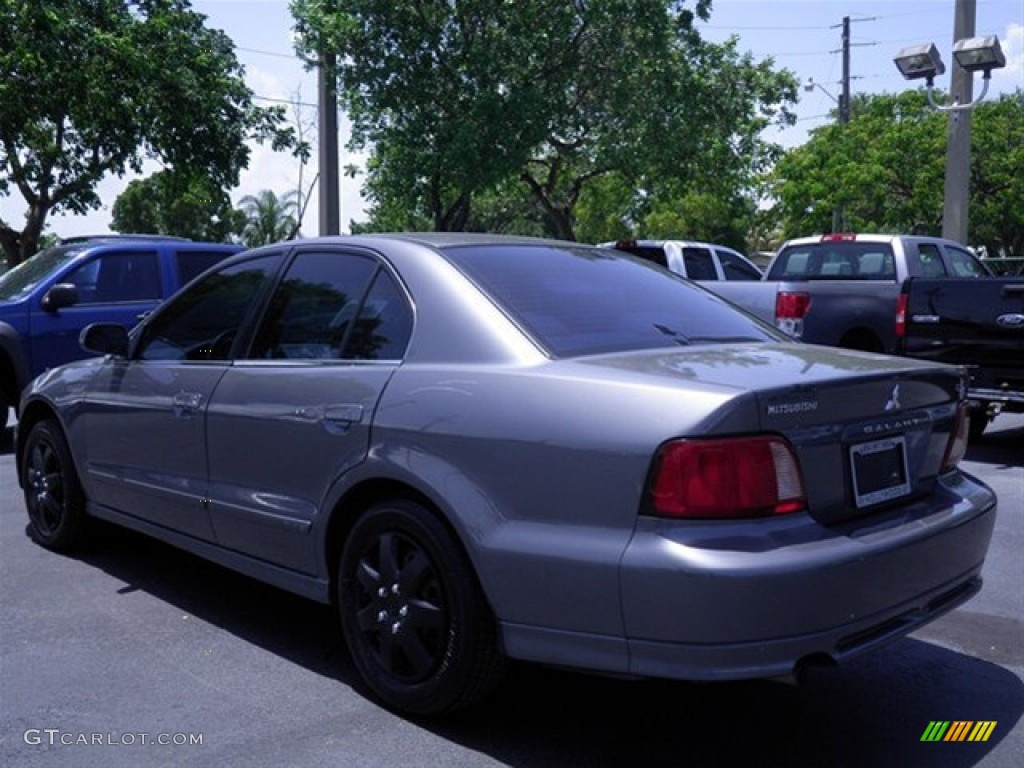 2003 Galant ES - Titanium Gray Pearl / Gray photo #7