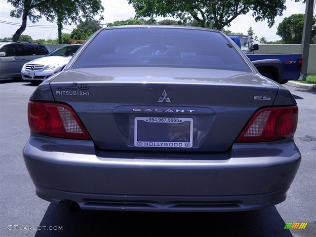 2003 Galant ES - Titanium Gray Pearl / Gray photo #10
