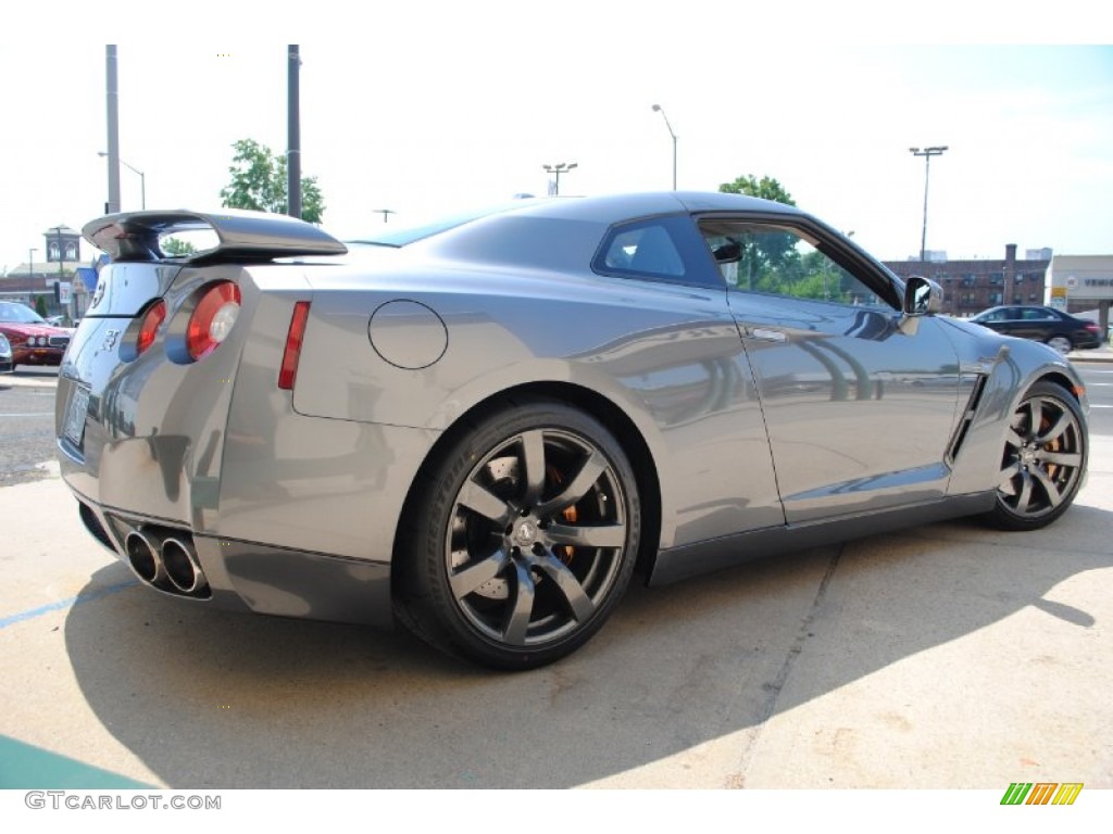 Titanium Metallic 2009 Nissan GT-R Premium Exterior Photo #67928748