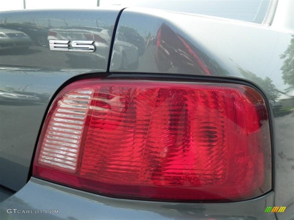 2003 Galant ES - Titanium Gray Pearl / Gray photo #12