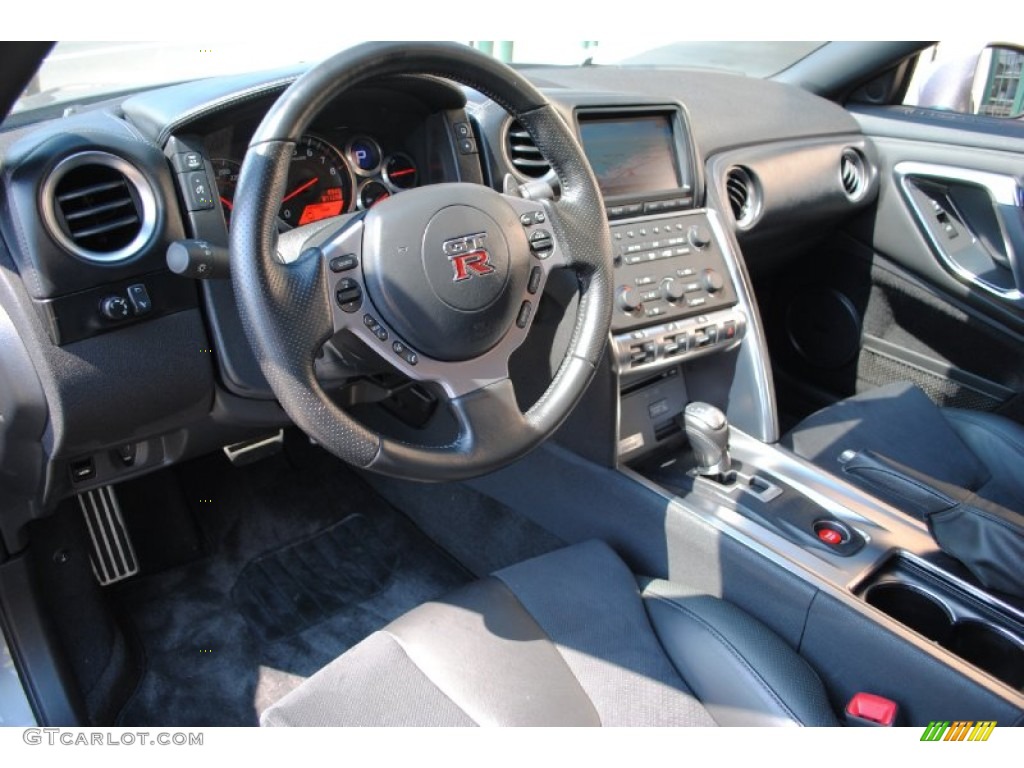 Black Interior 2009 Nissan GT-R Premium Photo #67928849