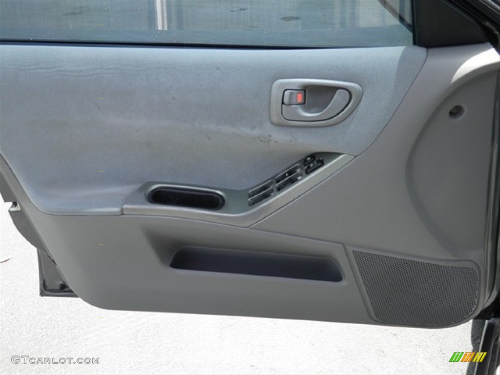 2003 Galant ES - Titanium Gray Pearl / Gray photo #23