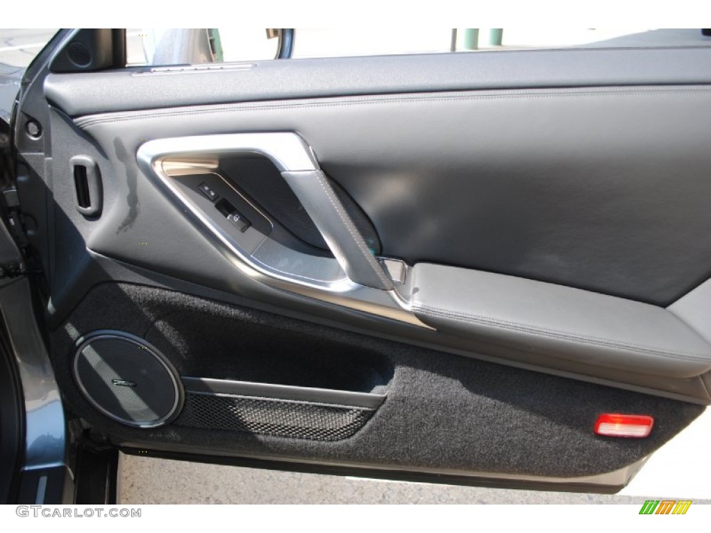 2009 Nissan GT-R Premium Black Door Panel Photo #67928858