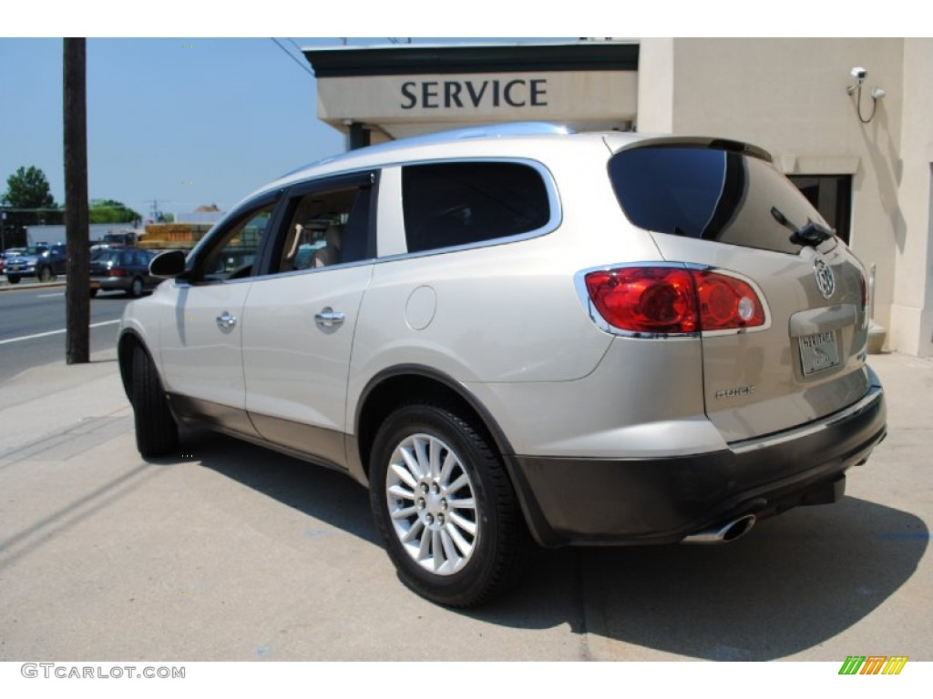 2008 Enclave CXL AWD - Gold Mist Metallic / Cashmere/Cocoa photo #3