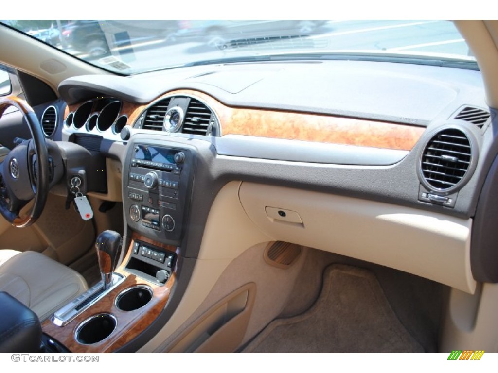 2008 Enclave CXL AWD - Gold Mist Metallic / Cashmere/Cocoa photo #10