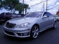 Iridium Silver Metallic 2009 Mercedes-Benz S 63 AMG Sedan Exterior