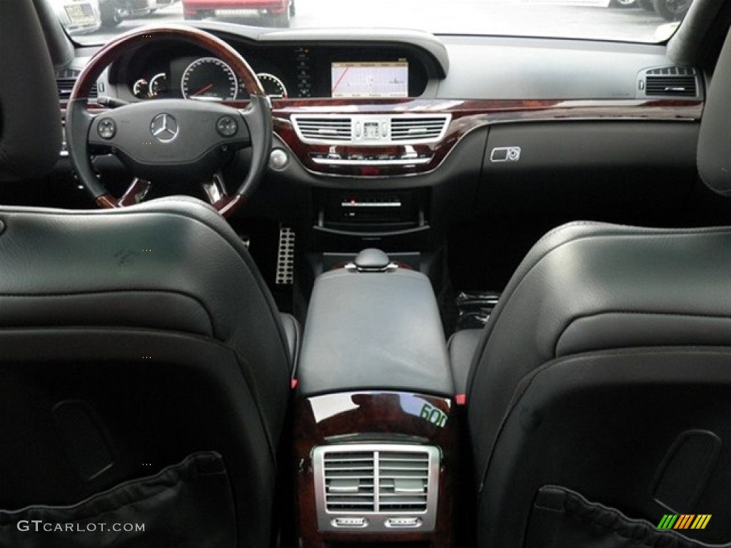 2009 Mercedes-Benz S 63 AMG Sedan Black Dashboard Photo #67929767