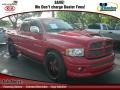 2004 Flame Red Dodge Ram 1500 SLT Sport Quad Cab  photo #1