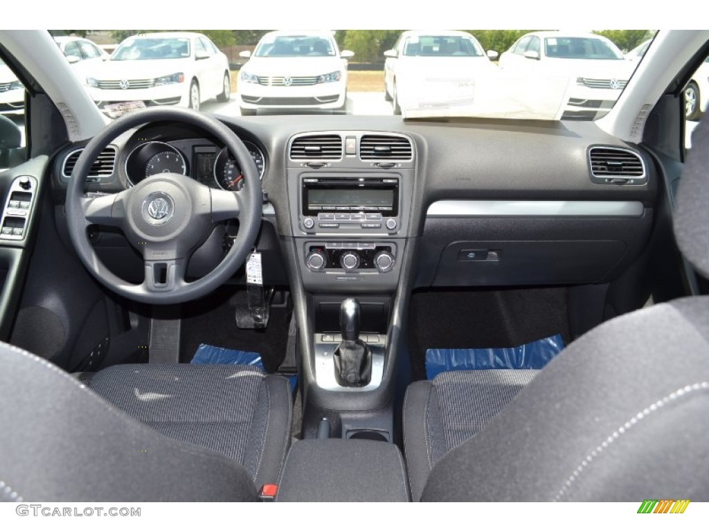 Titan Black Interior 2013 Volkswagen Golf 4 Door Photo #67930376