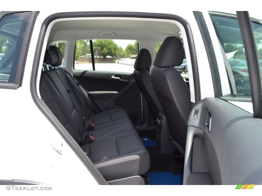 Black Interior 2013 Volkswagen Tiguan S Photo #67930475