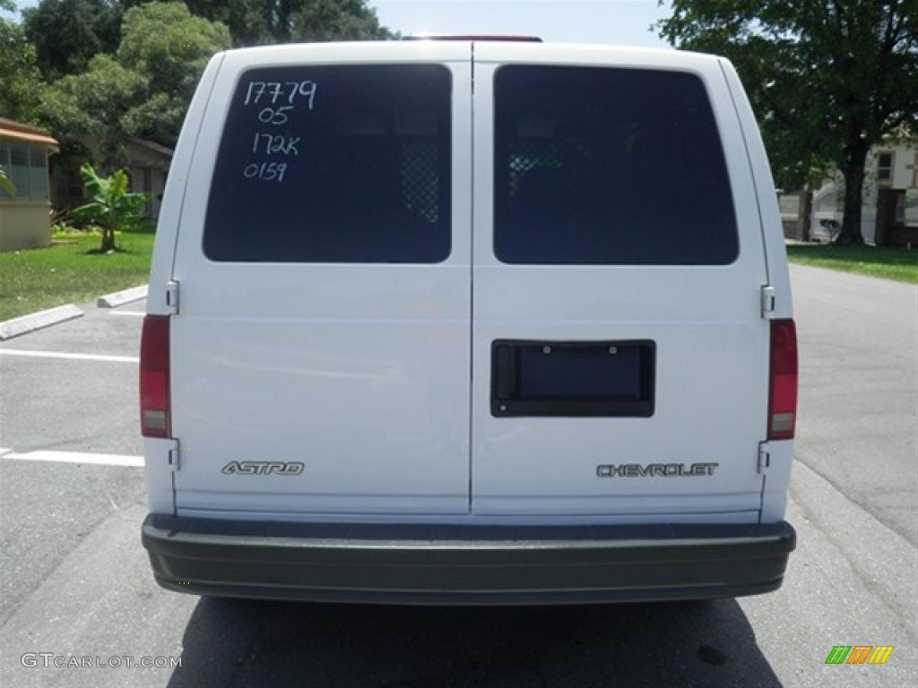 2005 Astro Cargo Van - Summit White / Medium Gray photo #9