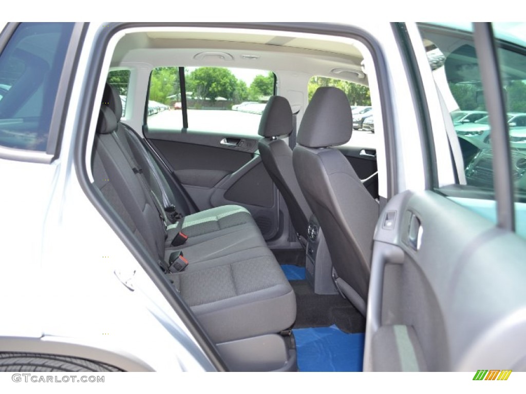 Black Interior 2013 Volkswagen Tiguan S Photo #67930697