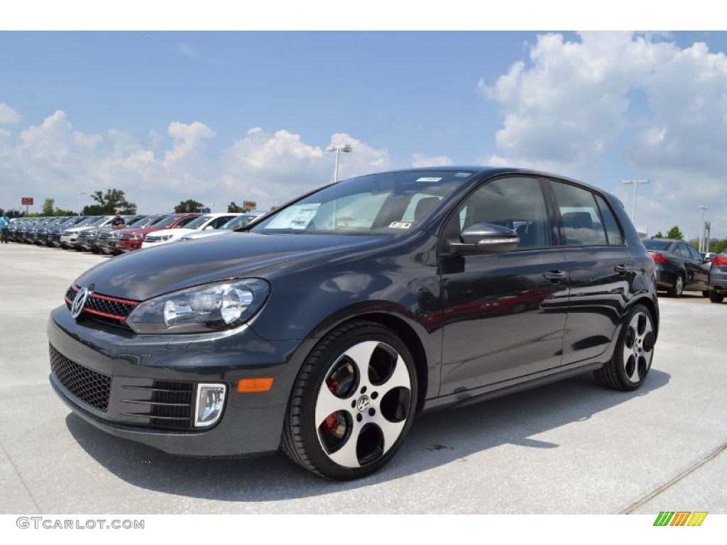 Carbon Steel Gray Metallic 2013 Volkswagen GTI 4 Door Exterior Photo #67930838