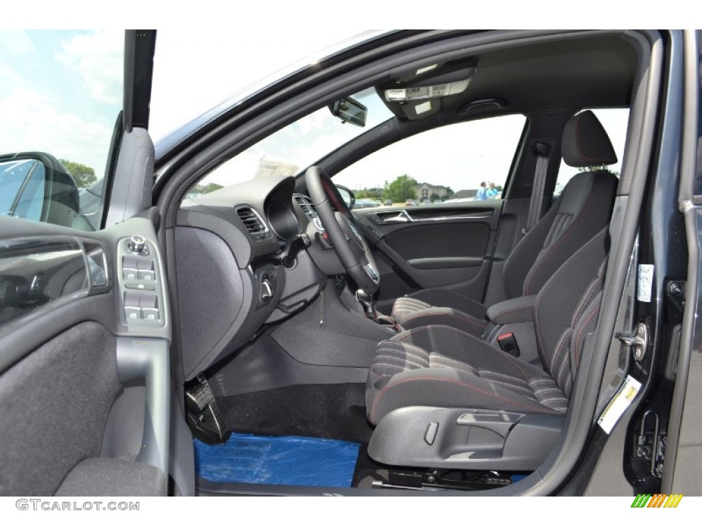 Interlagos Plaid Cloth Interior 2013 Volkswagen GTI 4 Door Photo #67930856