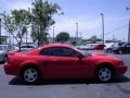 2002 Torch Red Ford Mustang V6 Coupe  photo #18
