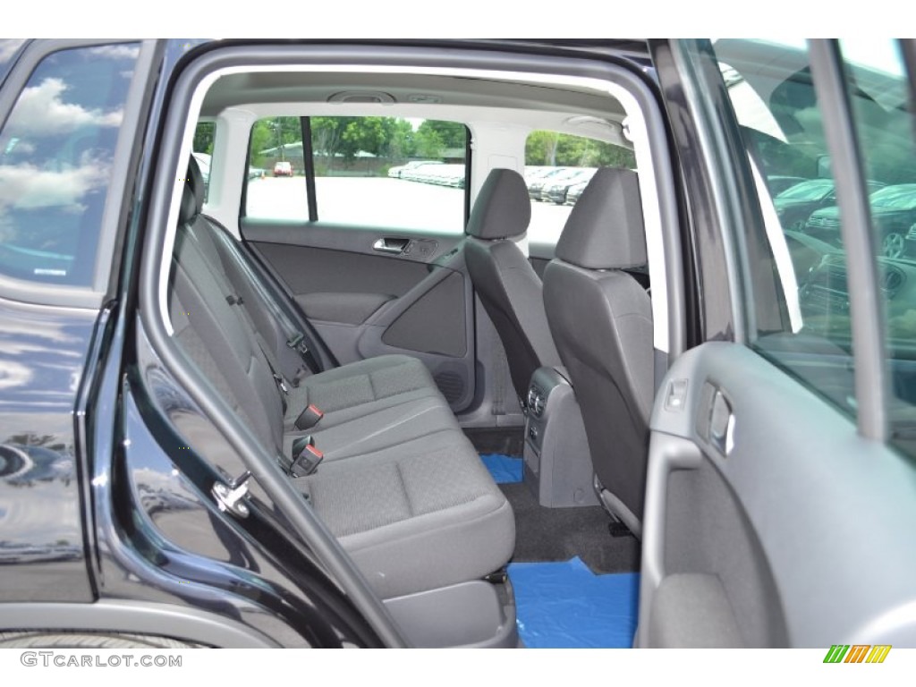 Black Interior 2013 Volkswagen Tiguan S Photo #67931027