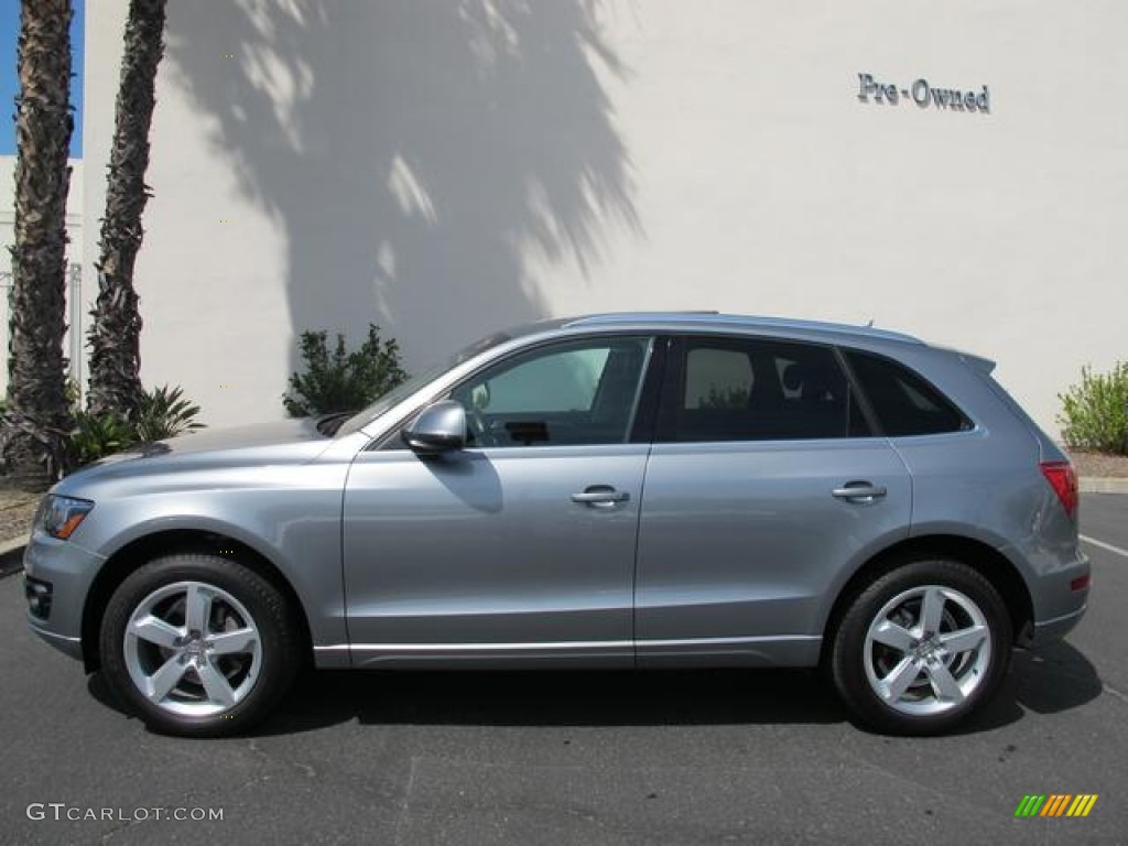 2009 Q5 3.2 Premium Plus quattro - Quartz Gray Metallic / Black photo #3