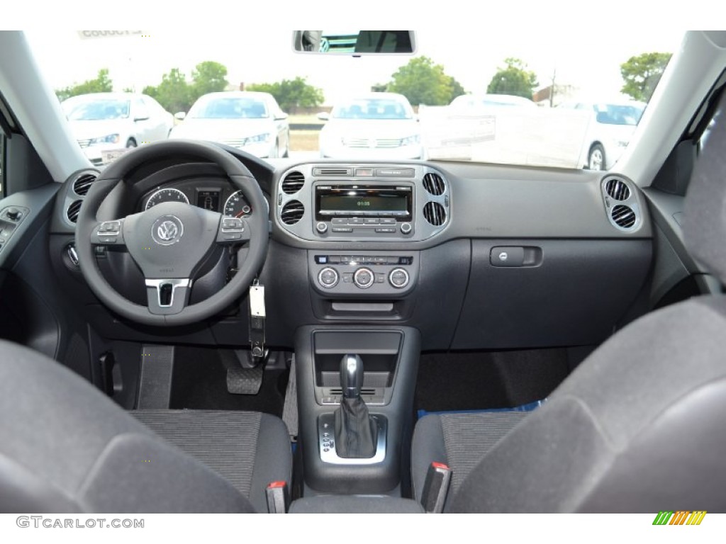 2013 Volkswagen Tiguan S Black Dashboard Photo #67931036