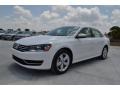 Candy White 2013 Volkswagen Passat 2.5L SE Exterior