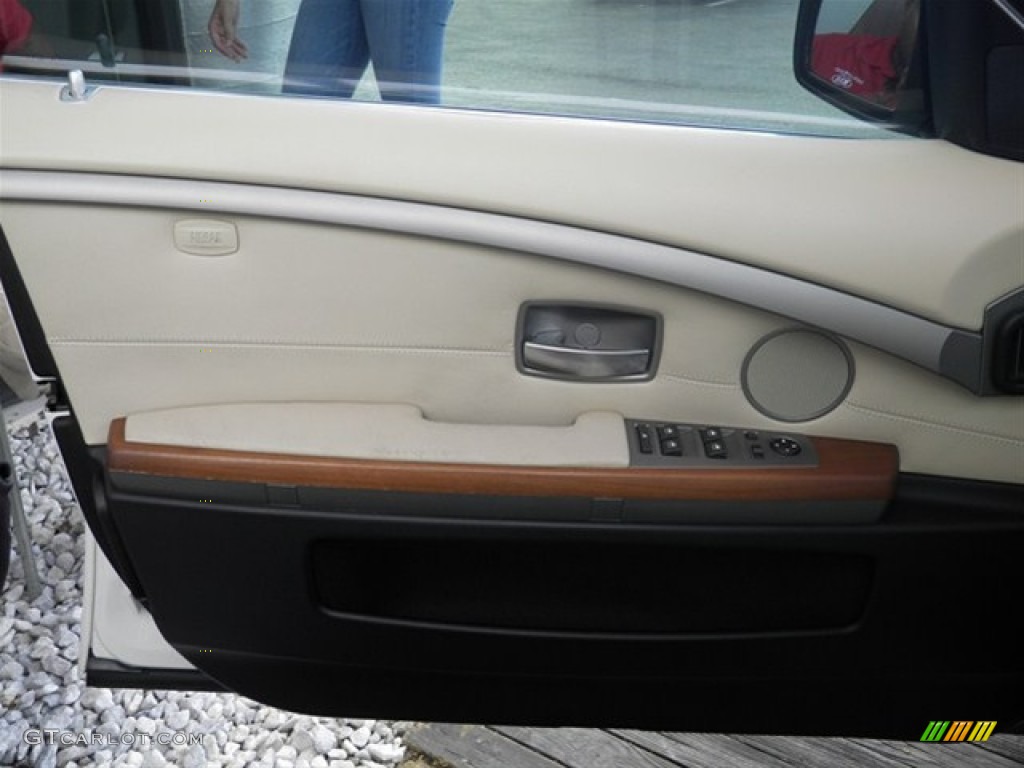 2007 7 Series 750i Sedan - Alpine White / Cream Beige photo #31