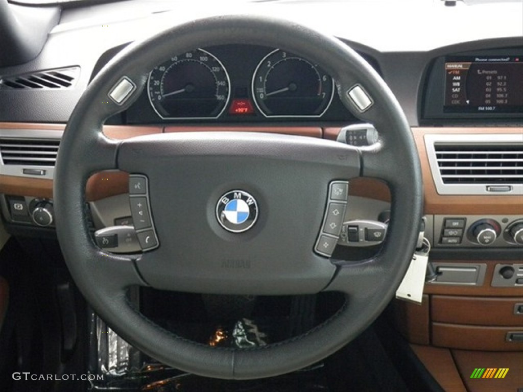 2007 7 Series 750i Sedan - Alpine White / Cream Beige photo #37