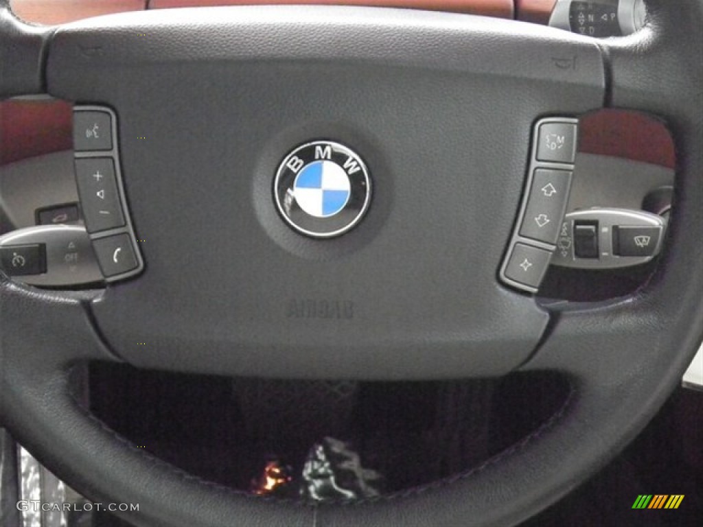 2007 7 Series 750i Sedan - Alpine White / Cream Beige photo #38