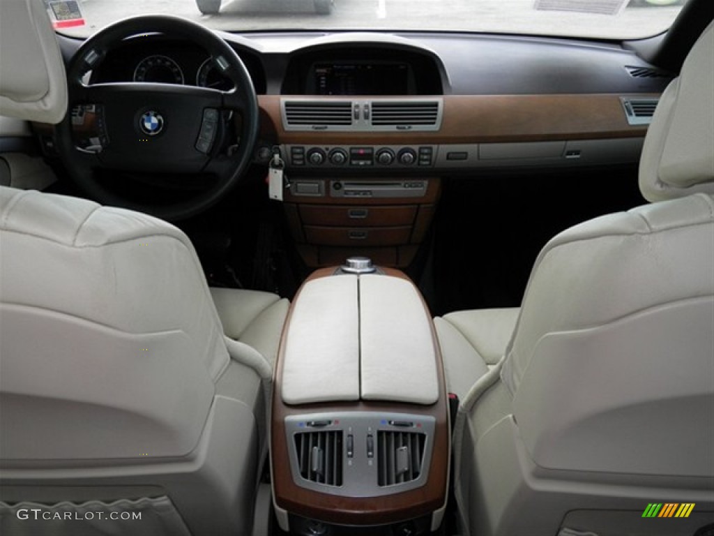 2007 7 Series 750i Sedan - Alpine White / Cream Beige photo #43