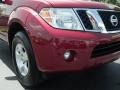 2008 Red Brawn Nissan Pathfinder S  photo #2