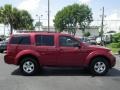 2008 Red Brawn Nissan Pathfinder S  photo #21