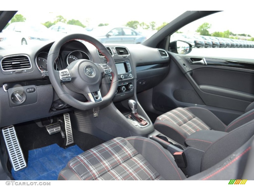 Interlagos Plaid Cloth Interior 2012 Volkswagen GTI 2 Door Photo #67932806