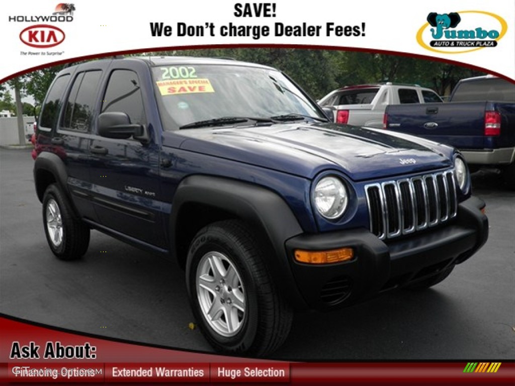 Patriot Blue Pearlcoat Jeep Liberty