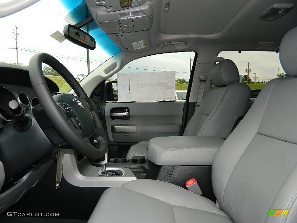 Graphite Gray Interior 2012 Toyota Sequoia Limited 4WD Photo #67933238